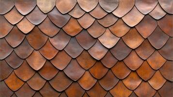 A wall made of leather with many different colors photo