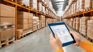 How to use warehouse management software photo