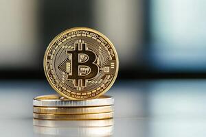 Bitcoin is a digital currency that is used to buy and sell goods and services photo