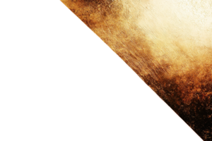 Abstract angled design with a golden textured corner on a dark background, perfect for modern artistic concepts and creative backgrounds. png