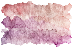 Abstract watercolor painting with soft gradient shades of pink and purple, creating a serene and artistic background, perfect for design projects. png