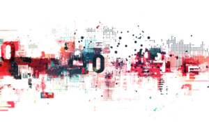 Vibrant digital abstract collage exploring color dynamics and composition. Perfect for modern designs and creative projects seeking unique inspiration. png
