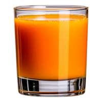 Freshly Squeezed Orange Juice in a Clear Glass png