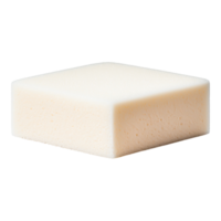 Close-Up of Soft White Square Foam or Sponge png