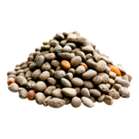 Pile of Small Gravel Stones with Variations of Color and Texture png