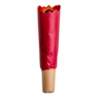 Colorful Firecracker with Bright Flames in Red Wrapper Design png