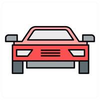 Car and jeep icon concept vector