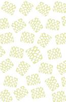 Delicious savory yellow net chips pattern vector