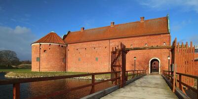 Historic landmark Landskrona Citadel in Scania, Sweden photo