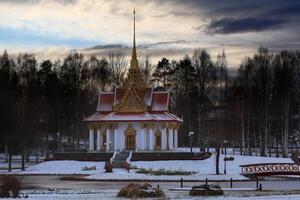 King Chulalongkorn Memorial Building in Utanede, Sweden photo