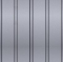 Seamlessly tileable texture of corrugated metal plates photo