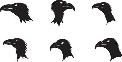 Fierce Vulture Profile Design for Predator-Themed Branding vector