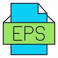 EPS File and folder icon concept vector