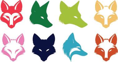 Sleek Fox Head for Stylish Wildlife Branding vector