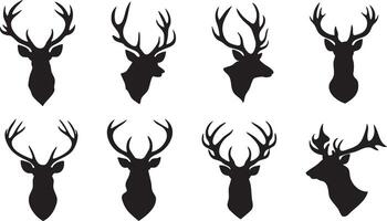 Artistic Stag Illustration for Creative Projects vector