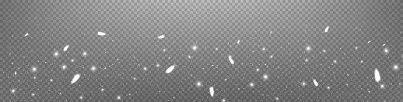 White glittering dots, particles, stars magic sparks. Glow flare light effect. Silver luminous points vector
