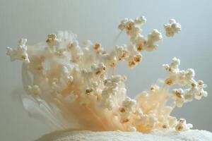 Popcorn Explosion A Culinary Art Display photo