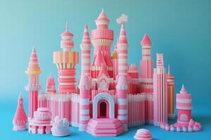 Pink Candy Castle A Sweet Dreamland Creation photo