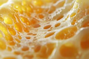 Abstract Closeup Of Honeycomb Like Texture photo