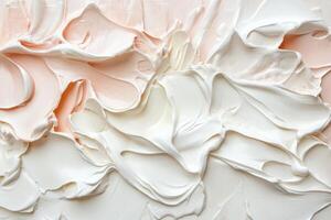 Abstract Cream Swirls Soft Hues Texture Background photo