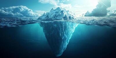 Majestic Iceberg Ocean Ice Water Climate Change Nature photo