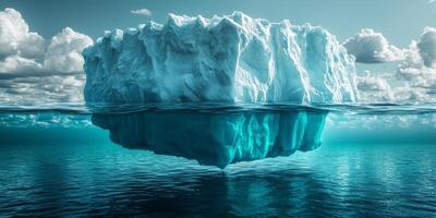 Majestic Iceberg Polar Ocean Climate Change Nature Photography photo