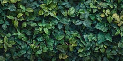 Lush Green Forest Canopy High Resolution Nature Background photo