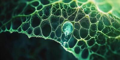 Microscopic Leaf Detail Stomata Cells Nature Botany Science photo