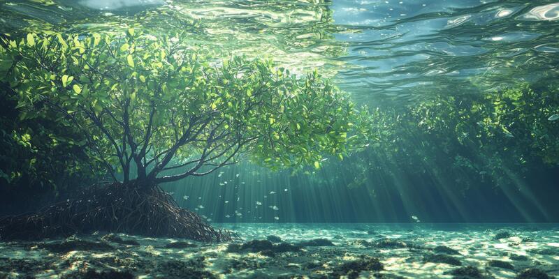 ADAアクリルフォト水中の森 Forests Underwater（NATURE IN THE