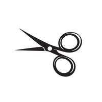 Scissors Icon Silhouette, Cutting Tool Icon for Graphic Design vector