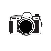 Camera Icon Silhouette, Photography Icon for Website and App Design vector