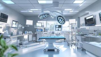 High-Tech Medical Suite Combining Precision, Innovation, and Advanced Technology photo
