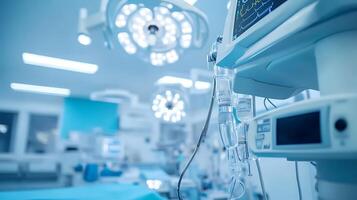 Innovative Surgical Tools Highlighted in a Modern Operating Suite Design photo