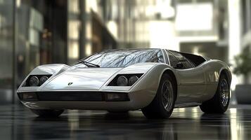 Detailed Modern Car Photography Highlighting Precision and Innovation in Design photo