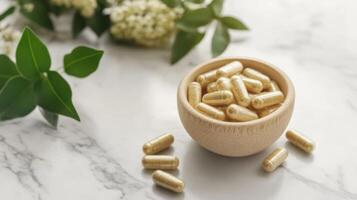 Keto Diet Supplements in Capsule Form for Health photo