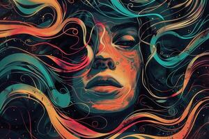 Custom Graphics and Patterns for Trendy and Fashionable Apparel photo