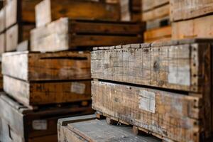 The Role of Wooden Boxes in Effective Storage and Handling of Goods and Supplies photo