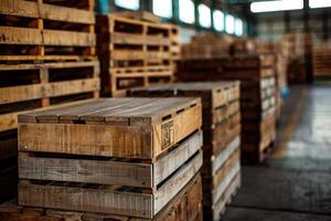 The Role of Wooden Boxes in Effective Storage and Handling of Goods and Supplies photo