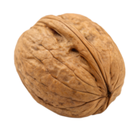 Walnut 3d illustration isolated on the transparent background png