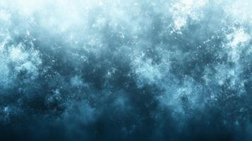 Abstract Blue and White Swirling Pattern with Glowing Spots photo