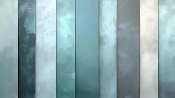 Abstract Vertical Stripes of Various Shades of Blue and Grey photo