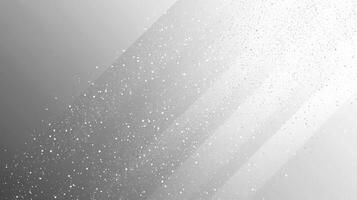 Abstract Silver and White Glitter Background with Diagonal Lines photo