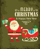 Spread the holiday cheer with festive vibes in every detail vector