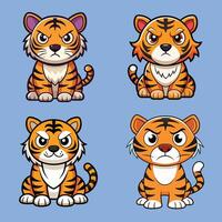 Stripe Chaos The Most Annoying Tiger vector