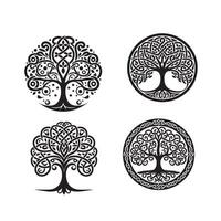 The Sacred Tree of Life vector