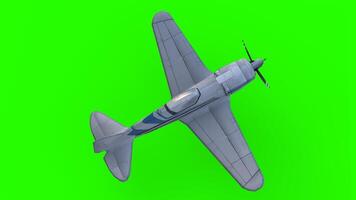 airplane toy with green background photo
