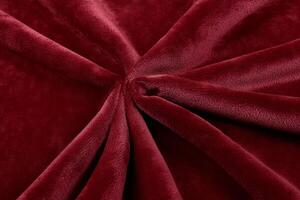 Bold Red Velvet Curtain Backdrop for Elegant Theater or Stage Performance photo