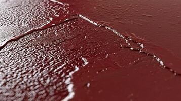 Shimmering Water Droplets on Smooth Surface Abstract Nature Background photo