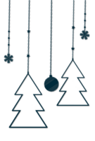 Christmas tree ornaments background png