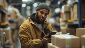 Warehouse Worker Inventory Management Using Mobile Technology photo